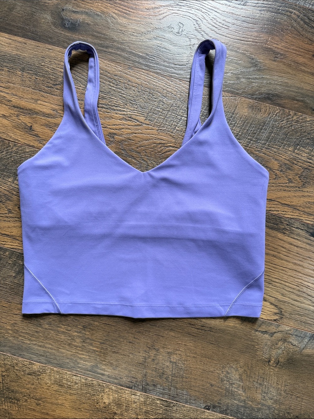 lululemon athletica Lavender V-Neck Tank Top